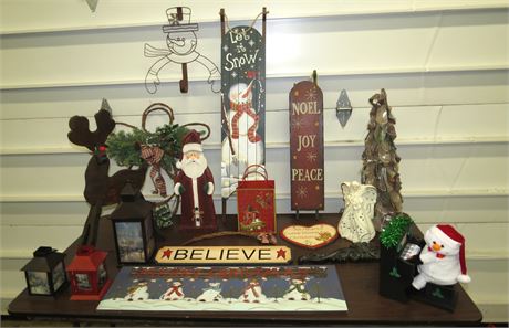 Assorted Christmas Decorations