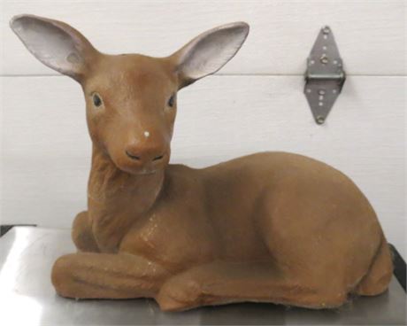 Concrete Deer Figure