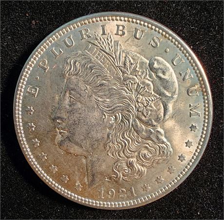 1921 Morgan Silver Dollar