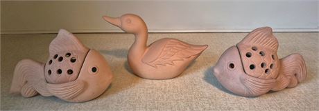 Terracotta Fish, Duck