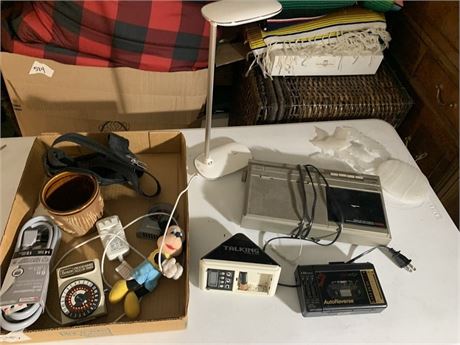 Drawer Cleanout - Vintage Electronics - Mickey Mouse