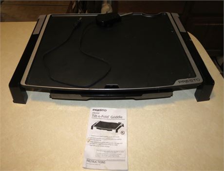 Presto Tilt-n-Fold Griddle