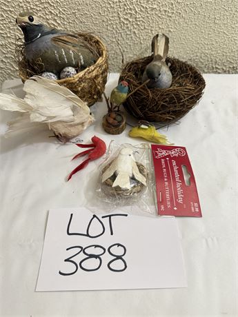 Craft Bird Lot