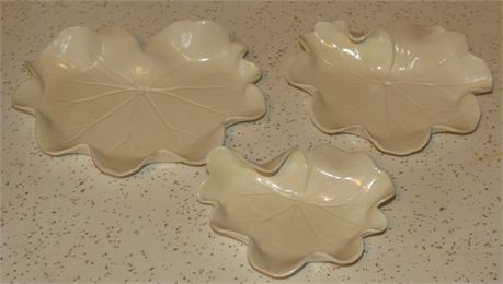 Vintage Pat Young Hand Crafted Trinket Dishes