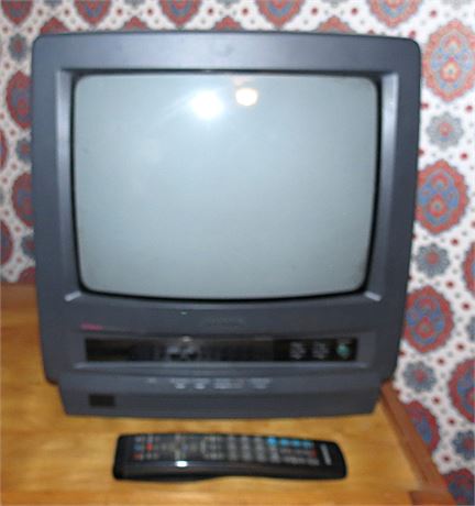 Magnavox 13" TV With VHS Player