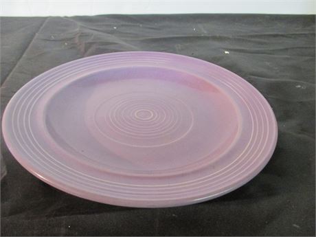 Vintage 7 3/4" Plum Original Fiesta Ware Pottery Plate