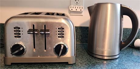 Cuisinart Double Slice Toaster & Cordless Electric Kettle