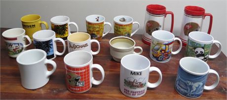 Assorted Coffee Mugs