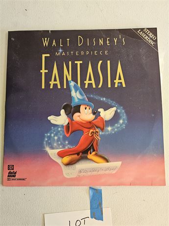 Disney Fantasia Stereo LASERDISC Album