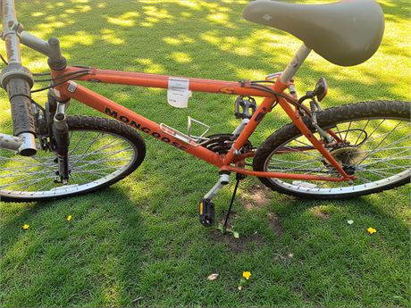 Orange Mongoose Full Suspension Mountain Bike