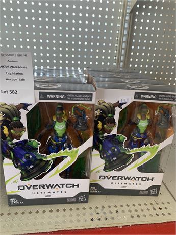 Hasbro Overwatch Ultimates Series Lucio 11 In Collectible Action Figure Lot of 6