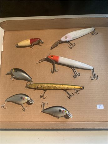 Vintage Lure Lot of 8