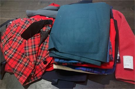 Pendleton Tartan Plaid Wool Skirts (18W), Pendleton Blazer (22W)