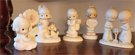 Precious Moments Figures Lot 5