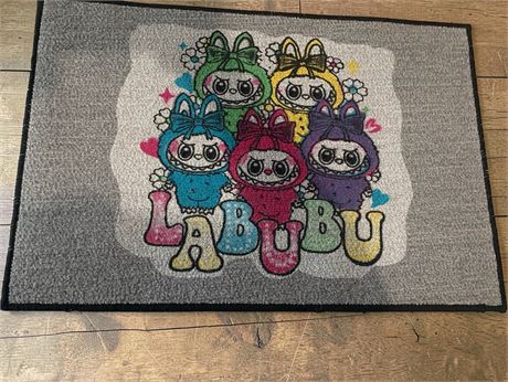 Pop Art Labubu Character Decorative Rug/Floor Mat