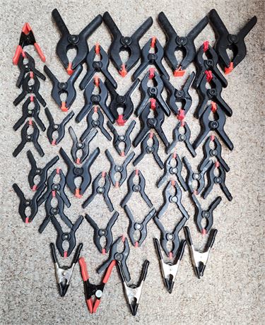 Large Lot of Clamps