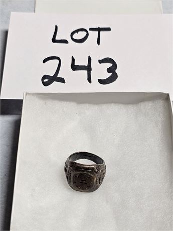 Sterling Pluribus Men's Ring Size 8