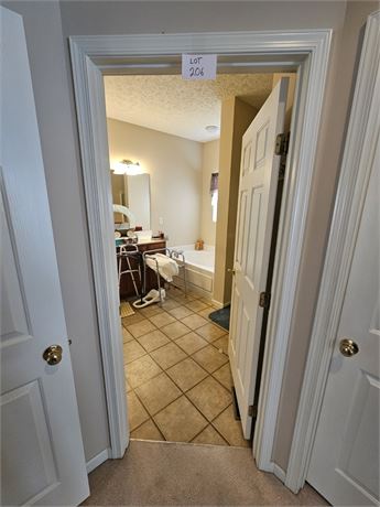 Bathroom Cleanout- Walker, Home Vac, Iron, Potty & More