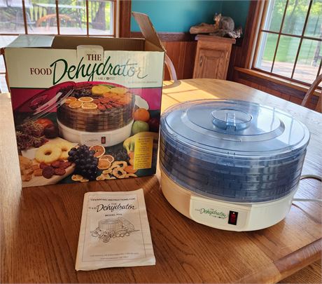 Mr. Coffee Food Dehydrator- Lightly Used, In Original Box