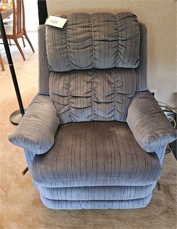 Country Blue Rocker Recliner