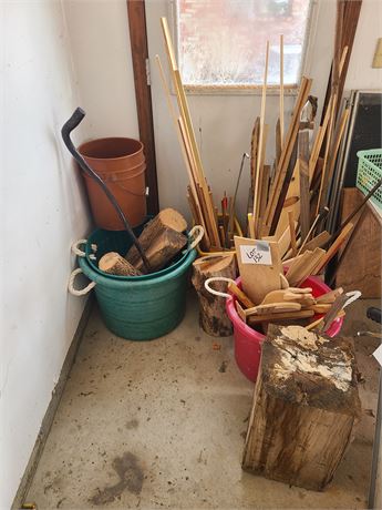 Project Wood Cleanout - Different Sizes / Wood Types & More