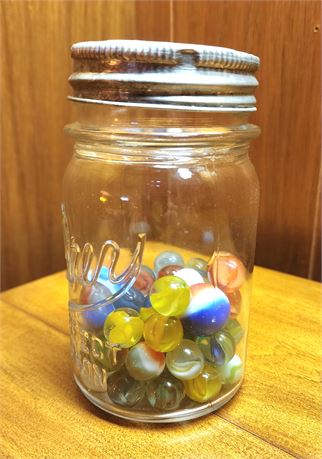 Marbles & Mason Jar