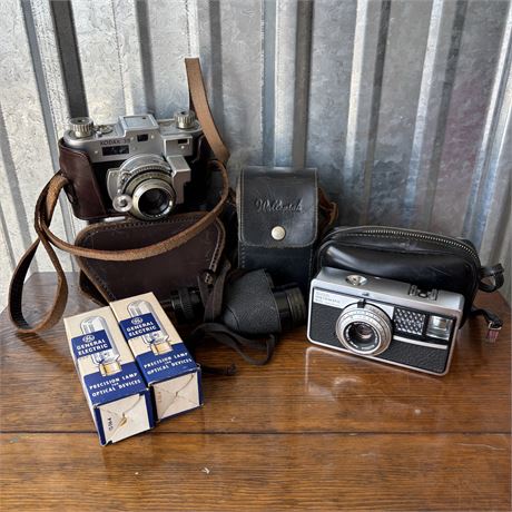 Vintage Kodak Cameras Lot