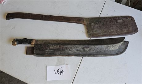 Extra Large Hog Splitter & Machete