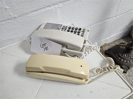 GTE Phone / At&t Phone + Plastic Table