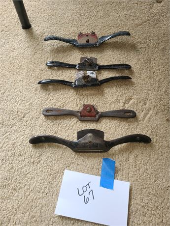 Vintage Metal Wood Planes