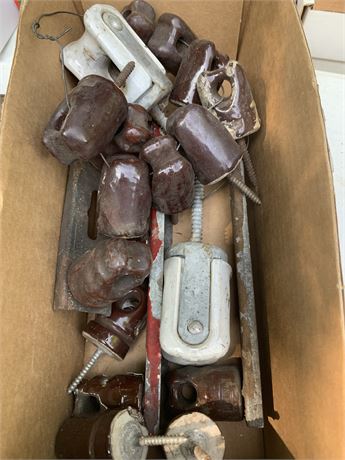 Vintage Electric Insulators Lot