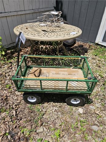 Metal Garden Wagon/Cart