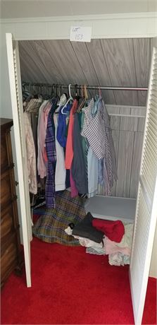 Closet Cleanout- Mixed Ladies & Men's- Men's Size Large, Woman's Size Small/Med