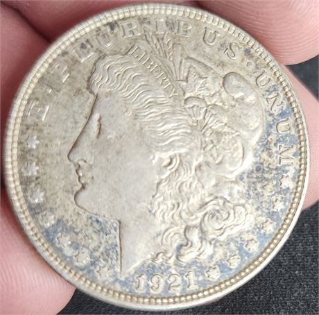 1921 Morgan Silver Dollar- Lot 2