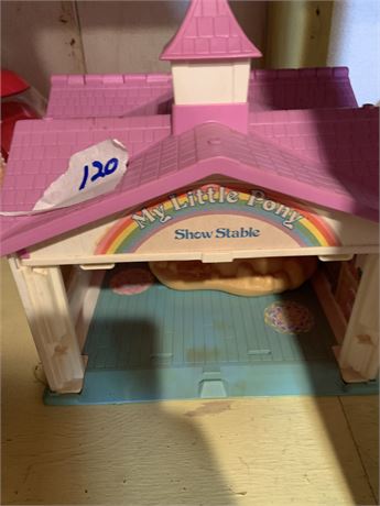 Vintage My Little Pony Show Stable (No Dolls)