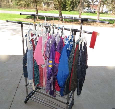 Clothing Rack of Girls Clothing