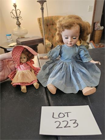 Vintage 40's 50's Era Dolls