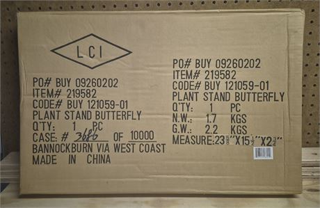 Plant Stand Butterfly