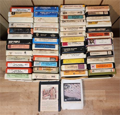 Assortment of 8-Tracks