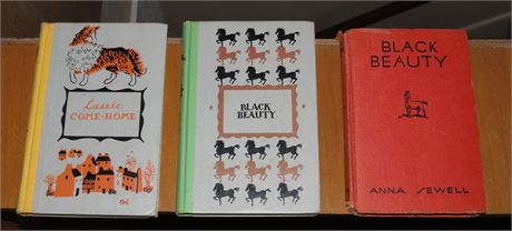"Black Beauty", "Lassie Comes Home" Books