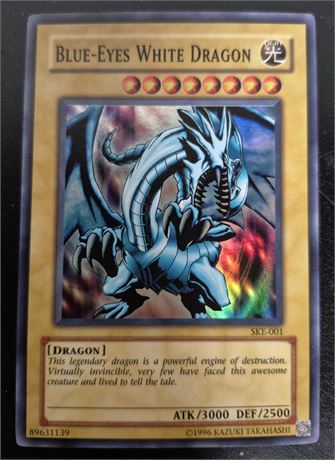 Blue-Eyes White Dragon Yu-Gi-Oh Card