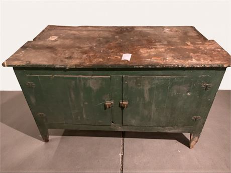 Vintage Wood Jelly Cupboard/Storage Hutch