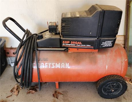 Craftsman 4HP 25 gal Air Compressor