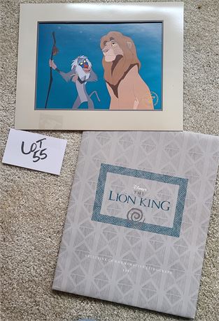 1995 Disney's Lion King Lithograph