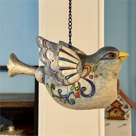 Jim Shore Heartwood Creek Hanging Figural Birdhouse