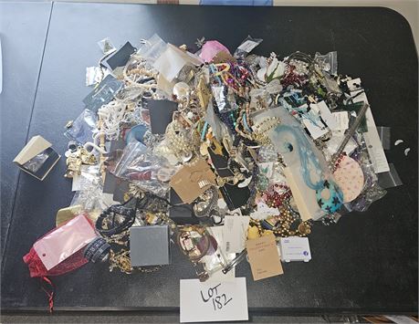 Large Bin Full Of Mixed Costume Jewlery