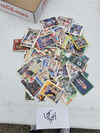Mixed 90's Football Trading Cards