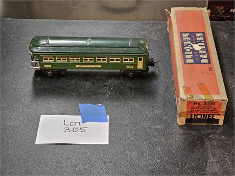 Lionel 2641 Observation Car with Box