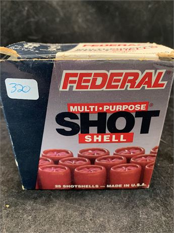 Federal Multi-Purpose Shot Shells 12 Gauge 2 3/4 - 19 Shells Made In The USA