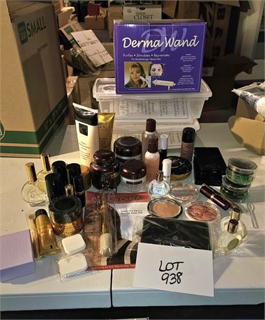 Ladies Make-Up & Skin Care Lot - Club A , Good Stuff, Perfume Oils, & More